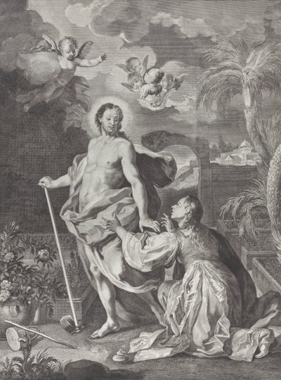 Nedotýkej se mě, 1730-39. od Pietro Monaco
