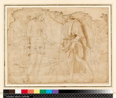 Křest Kristův od Pietro Perugino