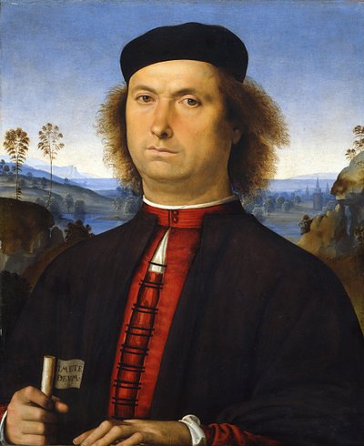 Portrét Francesca delle Opere, 1494 od Pietro Perugino