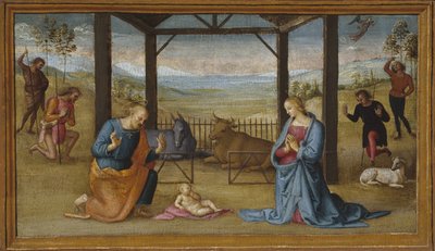 Narození Páně, 1500-05 od Pietro Perugino