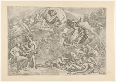 Alegorie léta The Four Seasons (název série) od Pietro Testa