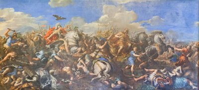 Aleksanterin taistelu Dareiosta vastaan od Pietro da (1596-1669) Cortona