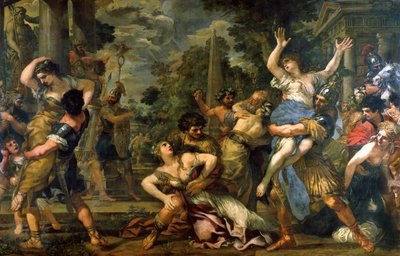 Znásilnění Sabinek od Pietro da Cortona