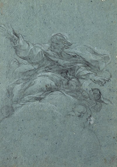 Studium Boha Otce od Pietro da Cortona