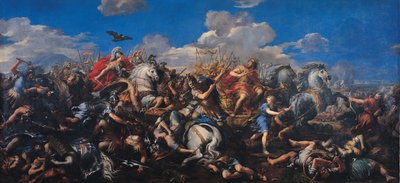 Bitva Alexander versus Darius, 1644-1655 od Pietro da Cortona