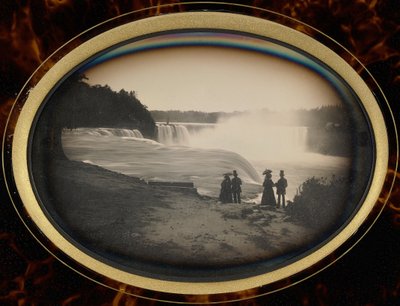 Scéna u Niagarských vodopádů od Platt D. Babbitt