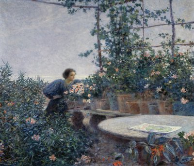 Večer od Plinio Nomellini