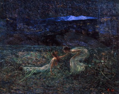 Symfonie Měsíce od Plinio Nomellini