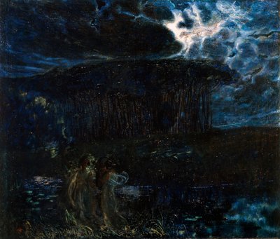 Symfonie Měsíce od Plinio Nomellini