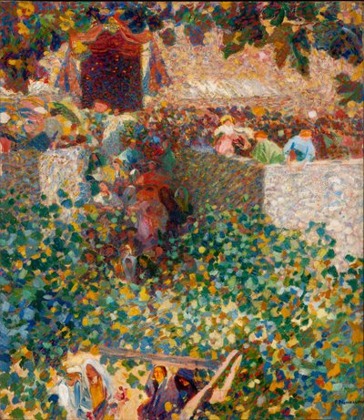 Vesnické slavnosti, 1912-1913. od Plinio Nomellini