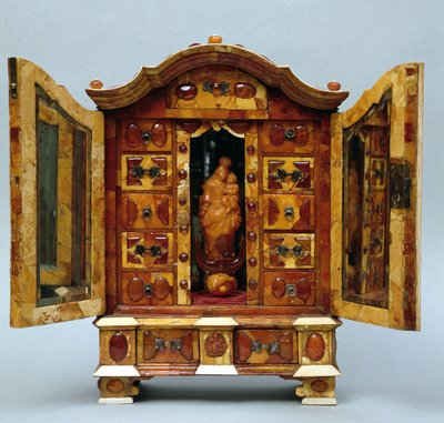 Jantarový kabinet krále Stanislawa Augusta Poniatowského (1763-1813) kolem roku 1771 (jantar) (viz také 253562) od Polish School
