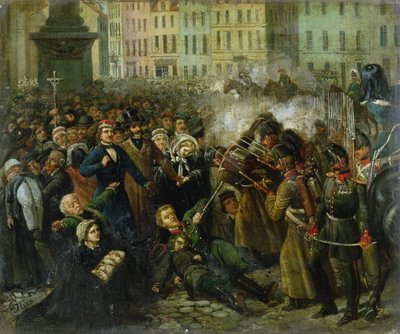Masakr Michala Landy, 8. dubna 1861 od Polish School