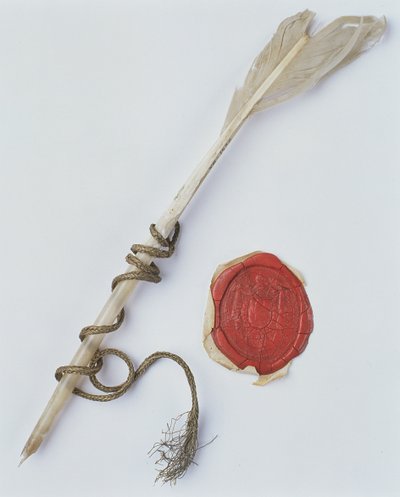 Brk a vosková pečeť, 1802 od Polish School