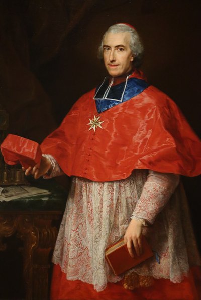 CardinalRochechouart od Pompeo Batoni