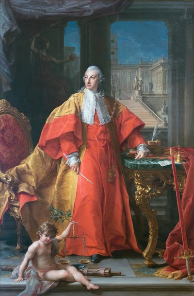 Portrét Abbondio Rezzonico od Pompeo Girolamo Batoni