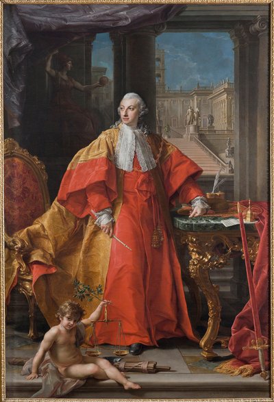 Portrét Abbondia Rezzonico, 1766. od Pompeo Girolamo Batoni