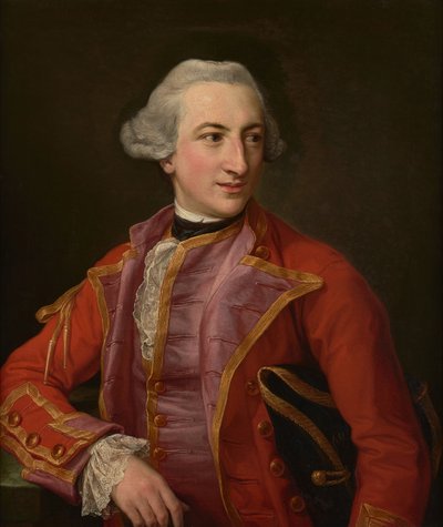 Portrét Hugha, lorda Warkwortha, později 2. vévody z Northumberlandu, asi 1765 (olej na plátně) od Pompeo Girolamo Batoni