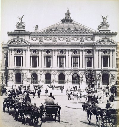 Opera, Paříž, 14. května 1893 od Portuguese Photographer