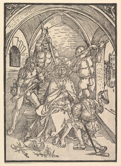 Kristus korunovaný trním, ca. 1500. od Possibly Albrecht Dürer