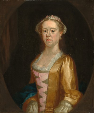 Portrét dámy od Possibly British 18th Century