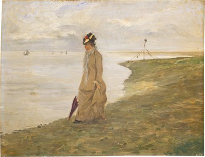 Žena u moře od Possibly French 19th Century