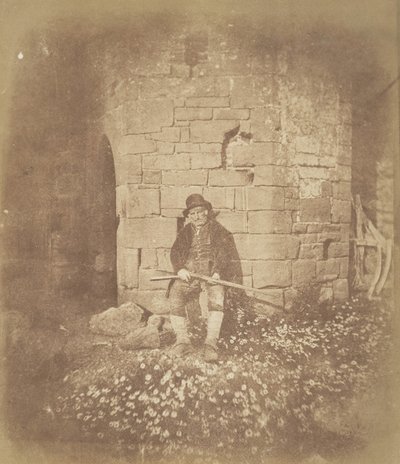Starý hajný, ca. 1844. od Possibly by David Kinnebrook.