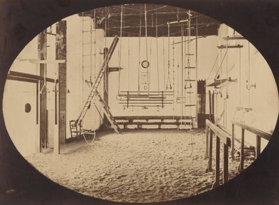 López Gymnasium, Sevilla, ca. 1860. od Possibly by Luigi Pesce.