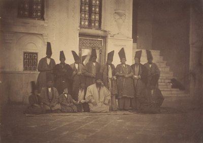 [V mešitě DameganThe Eunuchs], 50. léta 19. století. od Possibly by Luigi Pesce.
