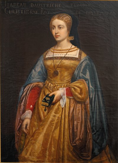 Elisabeth, hučí Christian II od Poul Hagelstein
