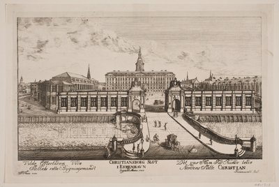 Zámek Christiansborg od Poul Isac Grønvold
