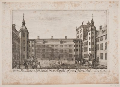 Frederik V v Koldinghus od Poul Isac Grønvold
