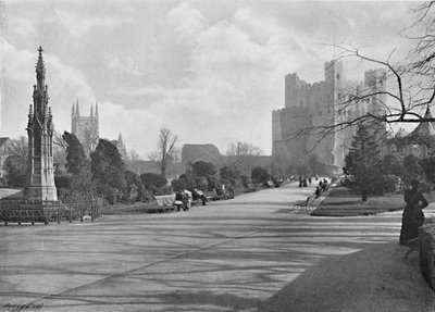 Hrad Rochester, c1896 od Poulton and Co