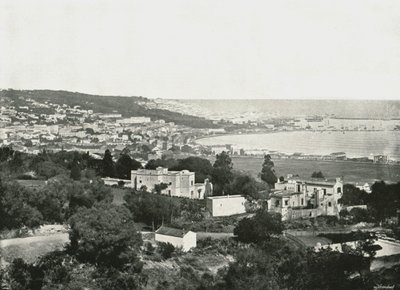 Pohled z Mustafy, Alžír, Alžírsko, 1895. od Poulton and Co