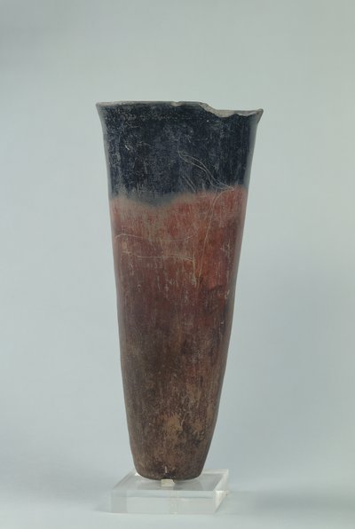 Váza s černým vrcholem, období Naqada I-II (keramika) od Predynastic Period Egyptian