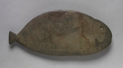Paleta ve formě ryby, cca 3500-2950 př.nl (graywacke) od Predynastic Period Egyptian