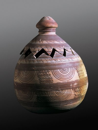 Prehistorie, iberská civilizace: pohřební urna dentee z doby železné. Z Galery (Granada) od Prehistoric Prehistoric