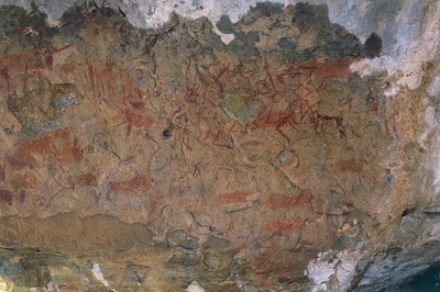 Divoká zvířata (jeskynní malba) od Prehistoric Prehistoric
