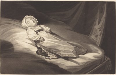 Spící nemluvně od Probably British 19th Century
