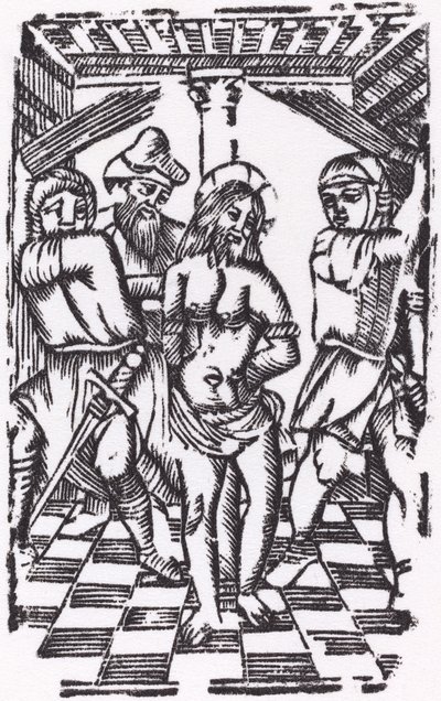 Bičování od Probably French 16th Century