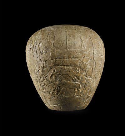 Narmerova hlava (vápenec) od Protodynastic Period Egyptian
