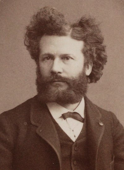 Portrét Camille Flammarion 1842-1925, 1884. od Prudent René Patrice Dagron