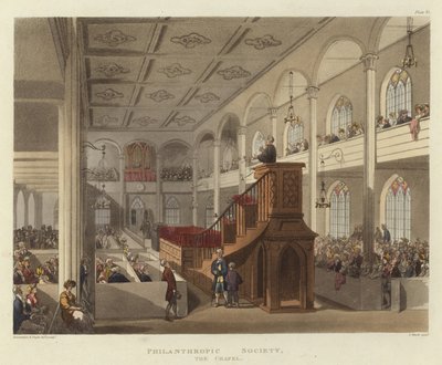 Filantropická společnost od Pugin and Rowlandson
