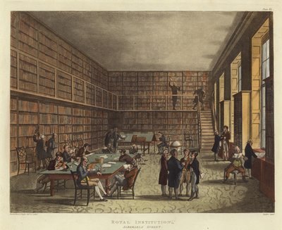Královská instituce od Pugin and Rowlandson