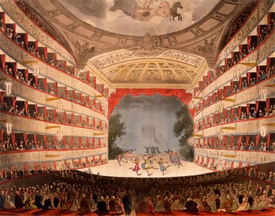 Opera House, Londýn, z Ackermannova 