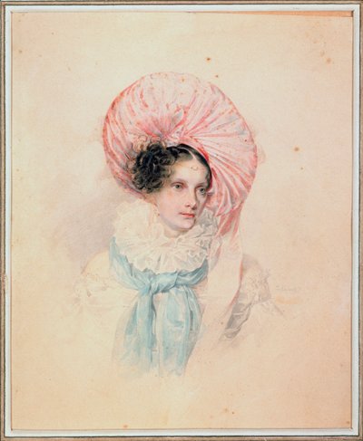 Portrét císařovny Alexandry Fjodorovny (Fiodorovny) (Charlotte Pruské od Pyotr Fyodorovich Sokolov