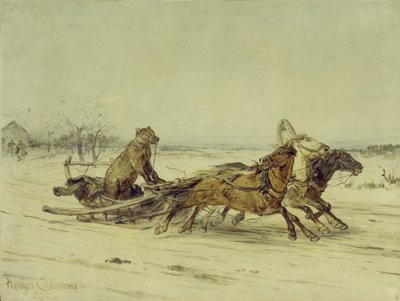 Generál Toptygin, 1875 od Pyotr Petrovich Sokolov