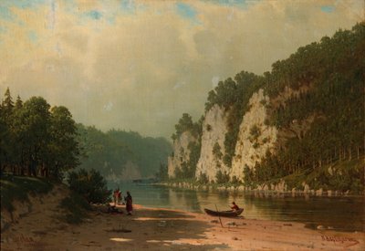 Řeka Chusovaya od Pjotr ​​​​Petrowitsch Wereschtschagin