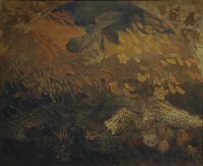 Noc, 1904 od Pyotr Savvich Utkin