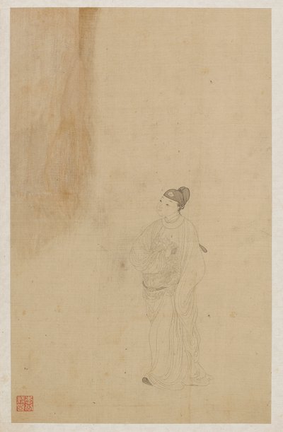 Postavy od Qing Dynasty Chinese School