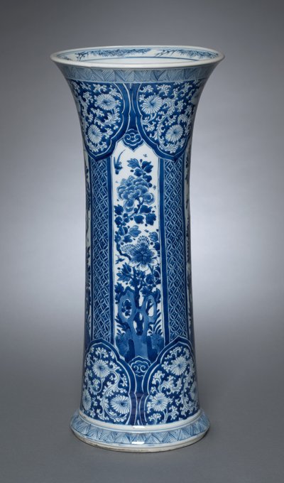 Váza s přebalem, 1662-1722 od Qing Dynasty Chinese School